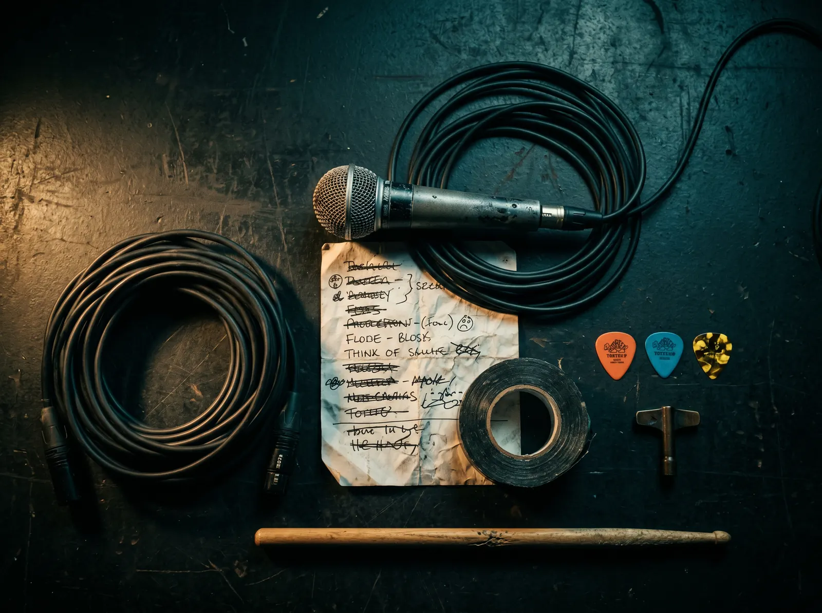 Rider técnico básico para músicos profesionales